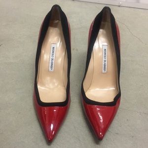 Sexy Red Pumps Manolo Blahnik